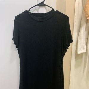 Black t shirt dress